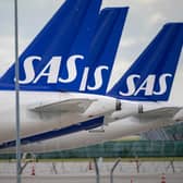 SAS Airlines said that negotiations between the carrier and the pilots’ union had failed to reach an agreement, prompting some 900 pilots to strike (Pic: TT News Agency/AFP via Getty Images)