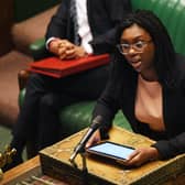Kemi Badenoch is standing to be leader of the Conservatives. 