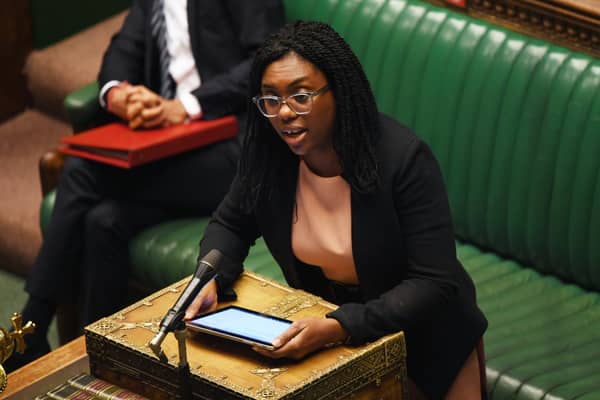 Kemi Badenoch is standing to be leader of the Conservatives. 