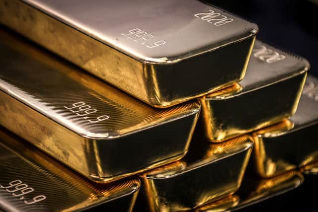 Gold is seen as a safe bet by investors (image: AFP/Getty Images)