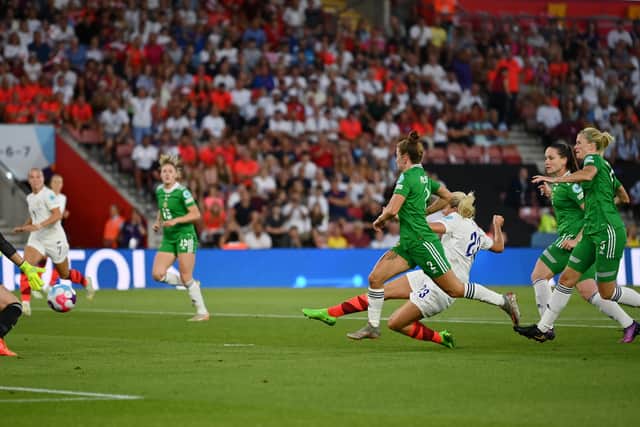 Russo scores her ‘wow goal’ against Northern Ireland on Friday