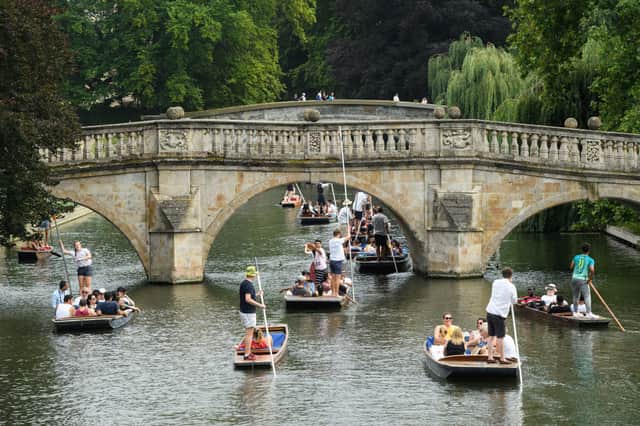Cambridge is likely to be the hottest place in the UK on both Monday and Tuesday (image: Getty Images)