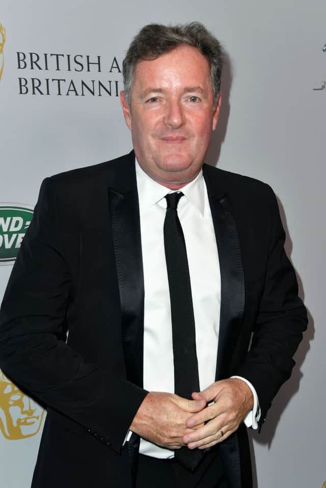 Piers Morgan attends the 2019 British Academy Britannia Awards presented by American Airlines and Jaguar Land Rover at The Beverly Hilton Hotel on October 25, 2019 in Beverly Hills, California. (Photo by Frazer Harrison/Getty Images for BAFTA LA)