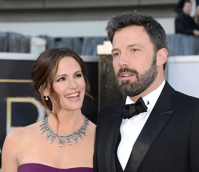 Actress Jennifer Garner and actor-director Ben Affleck arrive at the Oscars at Hollywood & Highland Center on February 24, 2013 in Hollywood, California.  (Photo by Jason Merritt/Getty Images)
