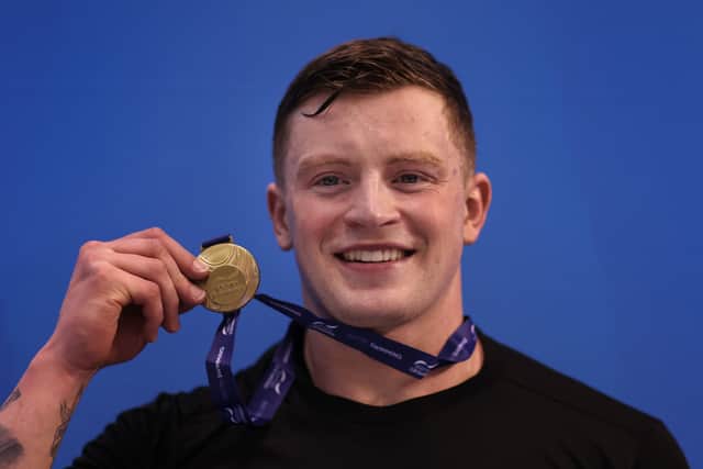 Three time olympic champion Adam Peaty will defend his 100m breaststroke title at the Commonwealth Games. (Getty Images)
