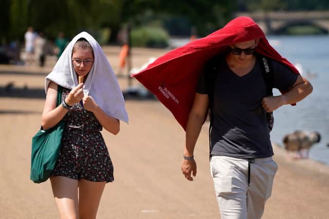 Climate scientists say we should expect similarly hot UK heatwaves in future (image: AFP/Getty Images)