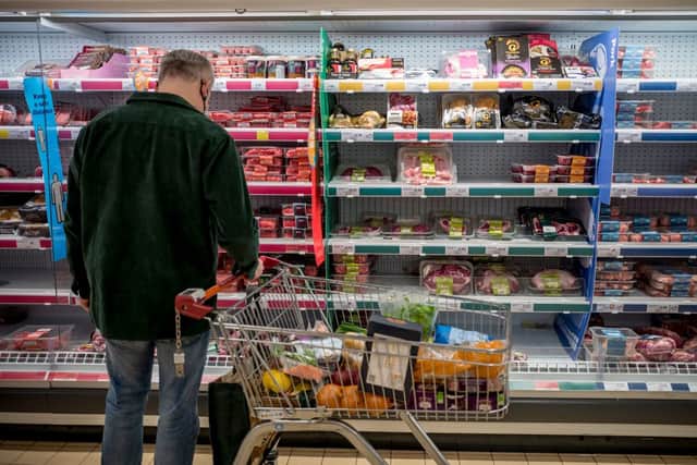 The rate of inflation has surged to a fresh 40-year high in the UK (Photo: Getty Images)