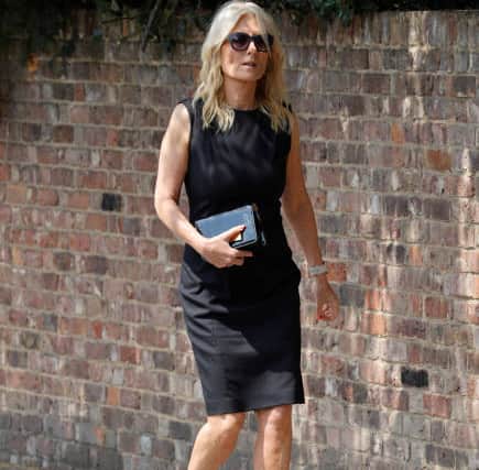 Gaby Roslin attends cancer campaigner Dame Deborah James’ funeral today (Pic:Getty)