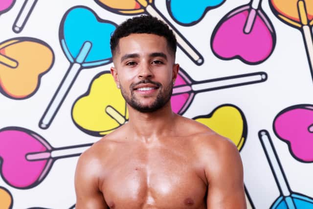 Halifax Town footballer Jamie Allen will enter the Love Island villa, with his club saying they’ll “review” the situation on his return. (Credit: ITV)