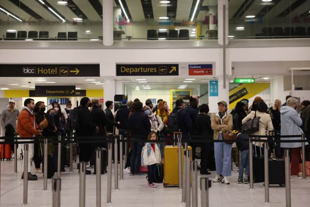 Gatwick Airport has hired hundreds of new security staff to ease queues and delays (Photo: Getty Images)