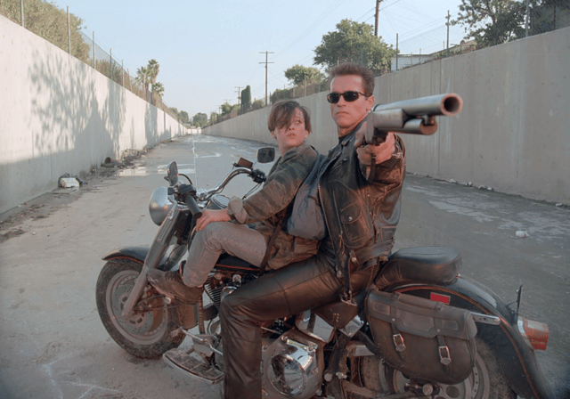 John Connor teaches the Terminator how to use slang, which is how the phrase comes about (Photo: TriStar Pictures)