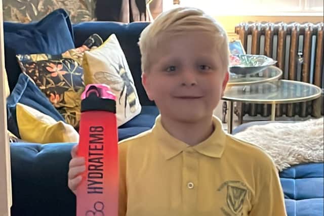 Bryony Cappleman said her son Jacob was only allowed one bottle of squash at school (Photo: Bryony Cappleman / SWNS)