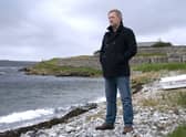 Douglas Henshall in Shetland. (Credit: BBC) 