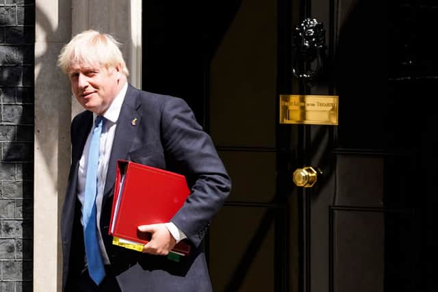 Boris Johnson’s government has faced criticism from across the political spectrum over its reaction to high inflation (image: AFP/Getty Images)