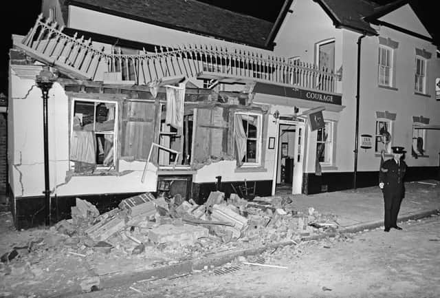 The IRA staged an attack on the Horse and Groom pub in Guildford 1974, killing five people. (Credit: Getty Images)