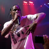 Rapper Travis Scott performs onstage (Photo by Tasos Katopodis/Getty Images for Maxim)