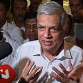 Ranil Wickremesinghe has become the new President of Sri Lanka after former leader Gotabaya Rajapaksa was ousted. (Credit: Getty Images)