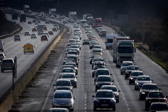 Traffic on the M4. (Photo by Matt Cardy/Getty Images)