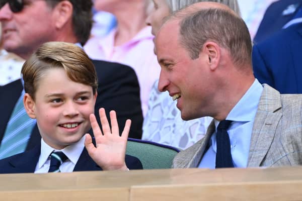 Prince George and Prince William (Getty Images)