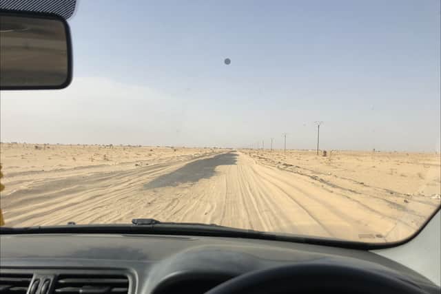 Mauritania’s M40 - the road from Noudhibou to Nouakchott (Photo: William Montgomery)