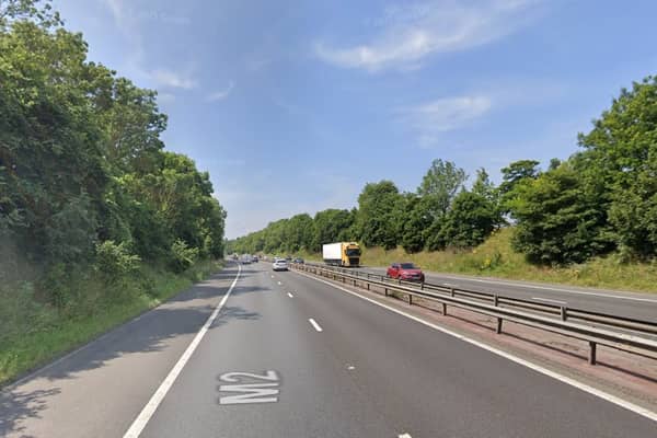 M2 in Kent. Picture: Google Maps