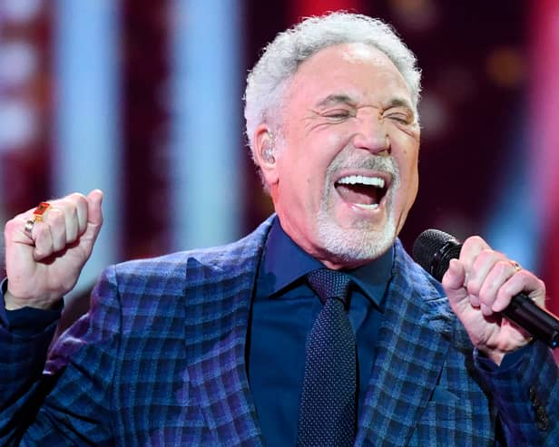 Tom Jones will be playing in Scarborough Open Air Theatre (Pic: POOL/AFP via Getty Images)