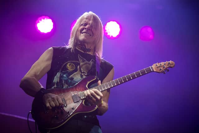 Guitarist Steve Morse has announced he is leaving rock band Deep Purple (Pic: AFP via Getty Images)
