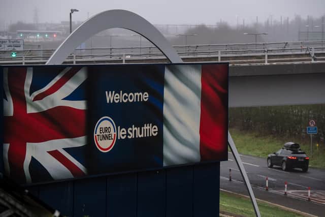 M20 is closed to “non-freight” traffic. (Photo by Chris J Ratcliffe/Getty Images)