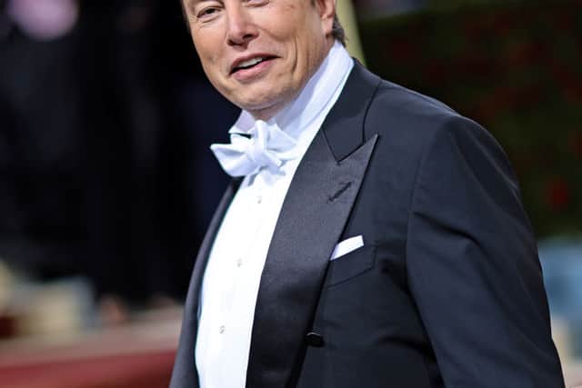 Elon Musk attends The 2022 Met Gala Celebrating “In America: An Anthology of Fashion” at The Metropolitan Museum of Art on May 02, 2022 in New York City. (Photo by Dimitrios Kambouris/Getty Images for The Met Museum/Vogue)