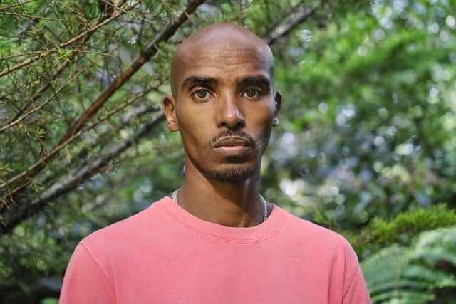 Sir Mo Farah during the filming of the BBC documentary, The Real Mo Farah (Photo: PA/BBC)