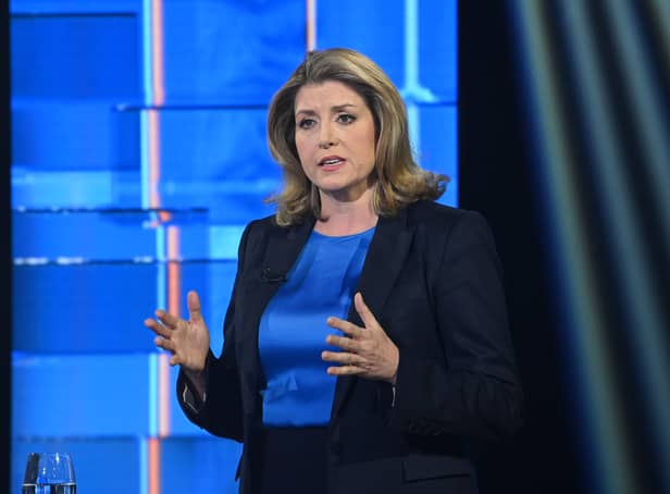MP Penny Mordaunt received a threat saying she would be “shot in the head.” (Credit: Getty Images)