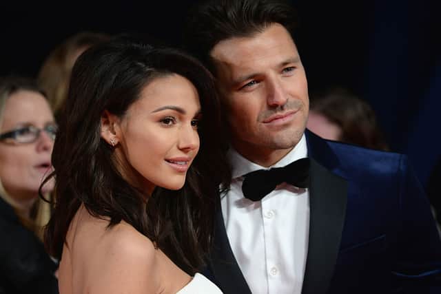 Mark Wright and Michelle Keegan attend the National Television Awards on January 25, 2017 in London, United Kingdom.  (Photo by Anthony Harvey/Getty Images)