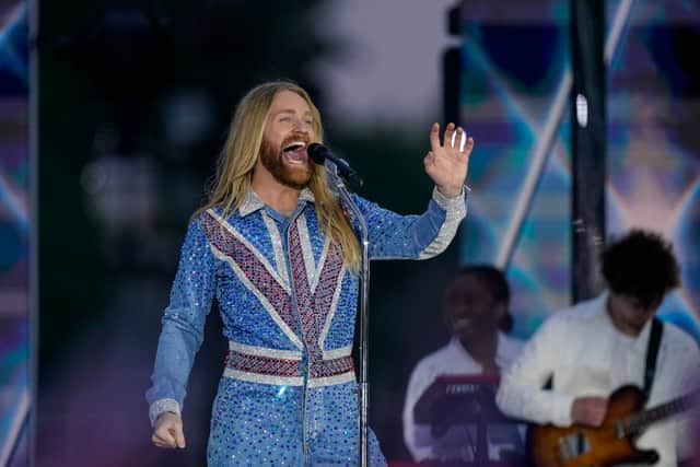 Sam Ryder finished second in the 2022 Eurovision Song Contest. (Getty Images) 