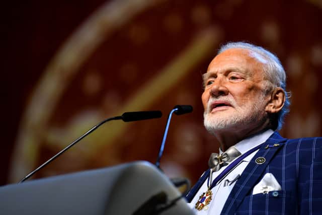 Buzz Aldrin is now a keen space advocate (image: Getty Images)