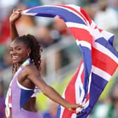 Asher-Smith at the World Championships in 2022