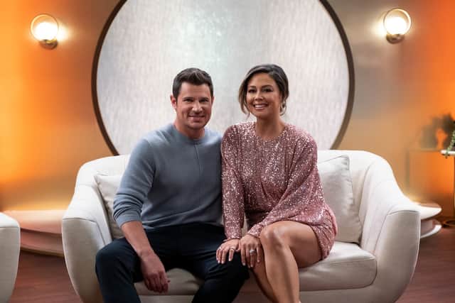 Nick and Vanessa Lachey host the hit Netflix reality series Love is Blind