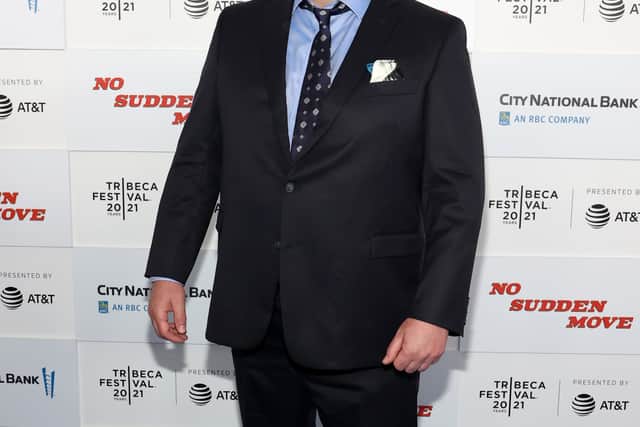 Brendan Fraser at  the “No Sudden Move” premiere (Getty Images)