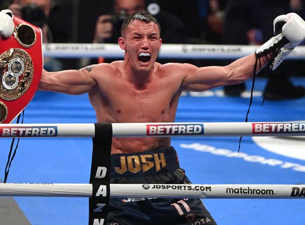 <p>Josh Warrington is one who is anticipated to fight in 2022</p>