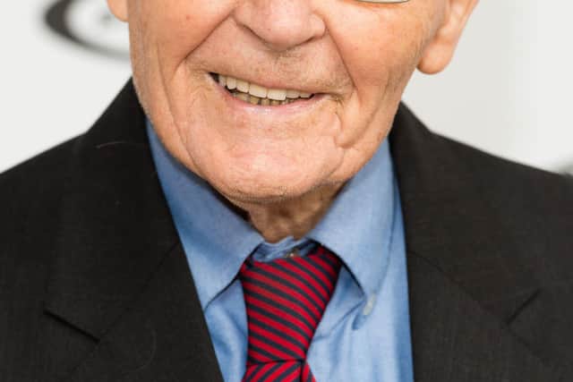 James Lovelock attends The Oldie of the Year Awards at Simpson’s in the Strand on February 7, 2017 in London, United Kingdom.  (Photo by Jeff Spicer/Getty Images)