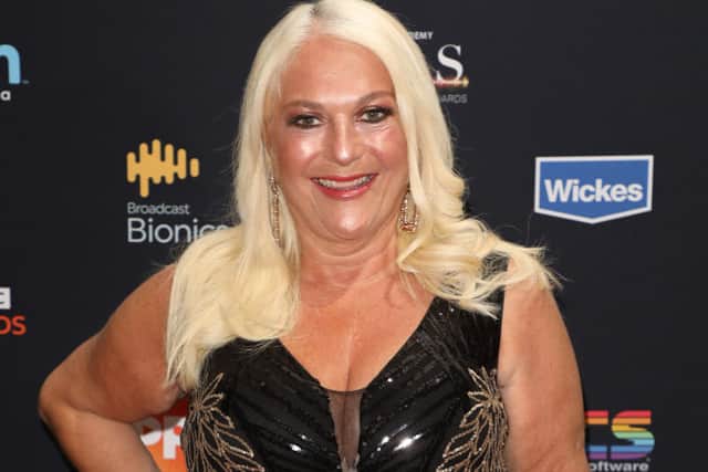 Vanessa Feltz attends the Audio & Radio Industry Awards (ARIAS) at the Adelphi Theatre on May 3, 2022 in London, England. (Photo by Lia Toby/Getty Images)