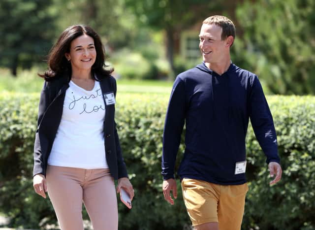Mark Zuckerberg is set to lose key lieutenant Sheryl Sandberg later this year (image: Getty Images)