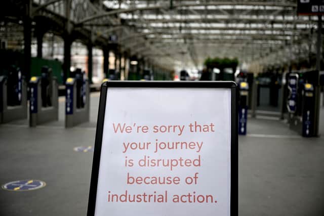Further train strikes are planned for August (Pic: Getty Images)