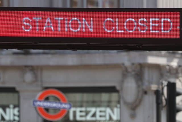 Train strikes have seen rail services completely shut down this week (Pic: Getty Images)