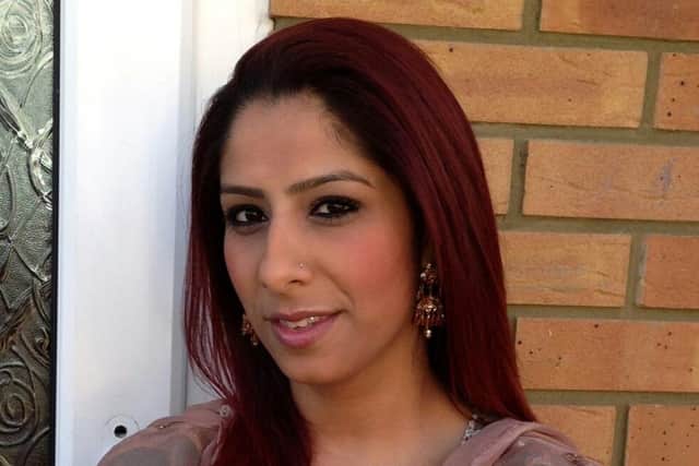 Sumera Haq was eight months’ pregnant with her third child when she caught Covid (Photo: Irwin Mitchell / SWNS)