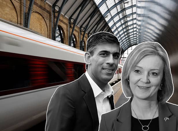 <p>The two Tory leadership candidates Rishi Sunak and Liz Truss are expected to be asked further about their thoughts on the Northern Powerhouse Rail.</p>
