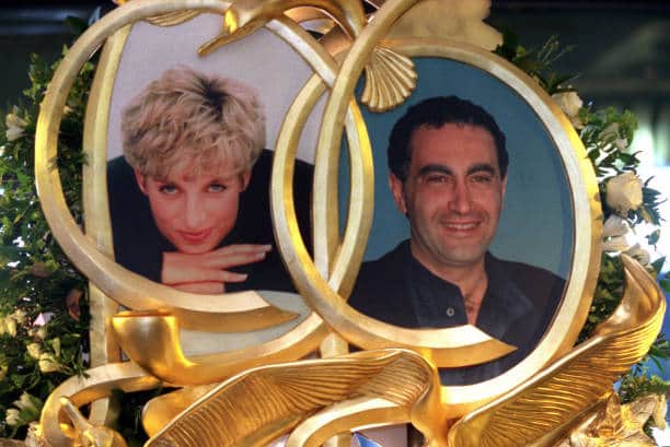 Diana died in the car accident with Dodi, her current boyfriend (Pic: Getty)