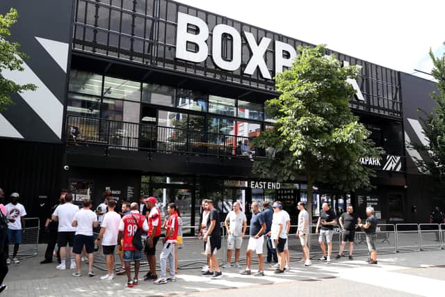 BOXPARK Wembley. (Photo by Catherine Ivill/Getty Images)