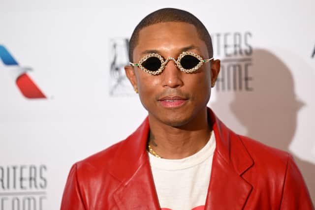 Pharrell Williams attends the Songwriters Hall of Fame 51st Annual Induction and Awards Gala in New York in June (Pic: AFP via Getty Images)