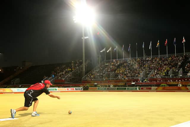 Bowls rinks are up to 40m long (image: Getty Images)