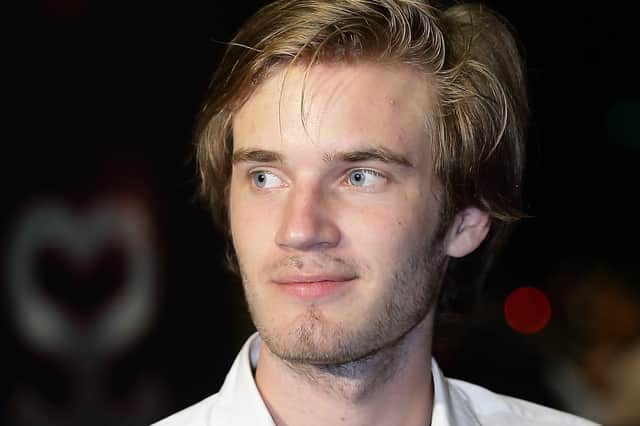 PewDiePie attending the Social Star Awards 2013 (Getty Images)